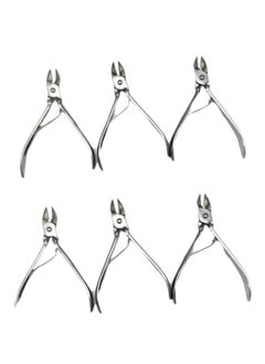 NIBEMINENT Thick Nails To Dead Skin Pedicure Clippers Silver 
