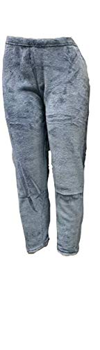 Ukal Women Girls Woolen/Fleece Stretchable Pyjama Regular Fit Nightwear Warm Winter Wear (Waist Size: 26-40 Inches, Length: 36 Inches) (Blue) - Image 1