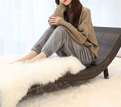 Ukal Women Girls Woolen/Fleece Stretchable Pyjama Regular Fit Nightwear Warm Winter Wear (Waist Size: 26-40 Inches, Length: 36 Inches) (Blue) - Image 4