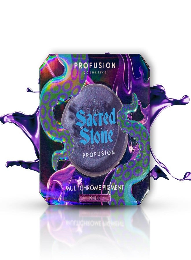 Profusion Cosmetics Sea Witch Pigment Eyeshadow, Unleashes Intense Duochrome Magic and Achieve Mesmerizing Eye Looks, Bold Beauty Essentials and Exile Adds Mystical Flair to Any Look, Exile - Image 1
