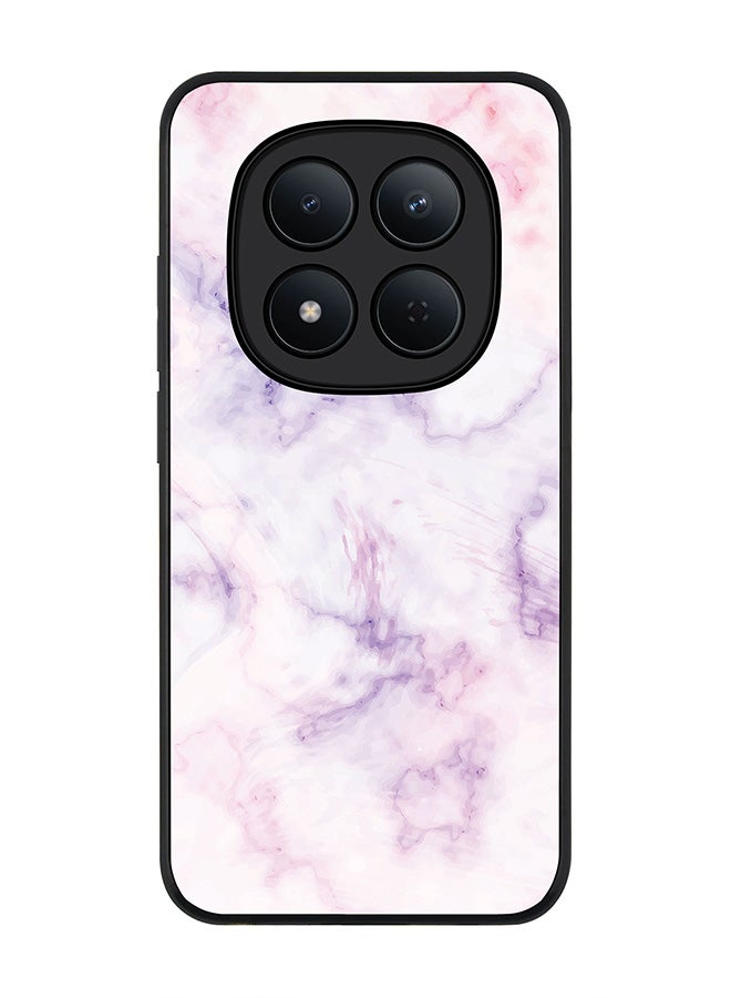 Stylizedd For Xiaomi Redmi Note 15 Pro 5G Case,Slim fit Camera Protection, Shockproof Thin Phone cover  - Marble Print Cotton Candy - Image 1
