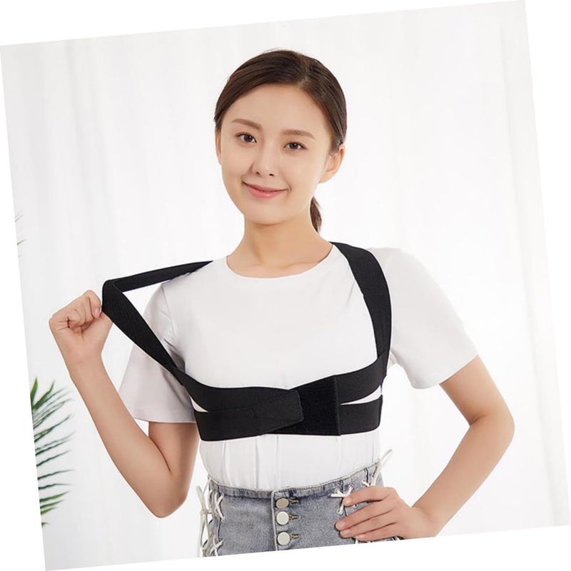 Electronic Posture Corrector Back Support Brace for Adults Spine Alignment Black - Image 5