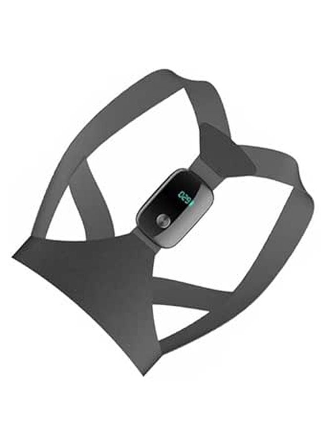 Electronic Posture Corrector Back Support Brace for Adults Spine Alignment Black - Image 1