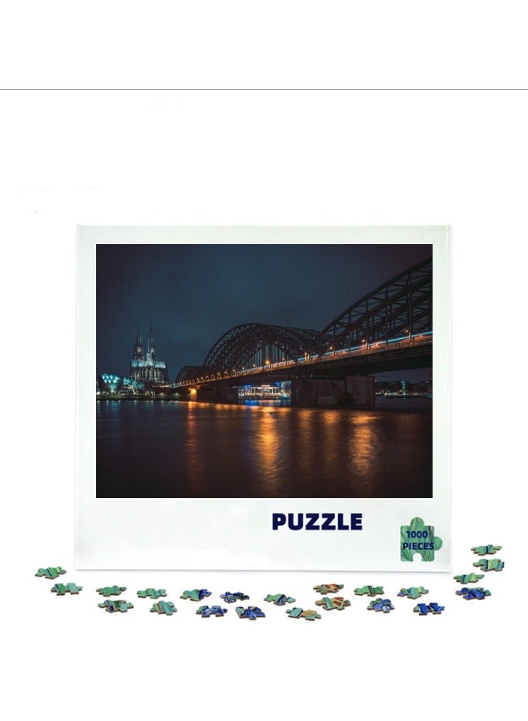 Anna 1000 pieces of colorful 3D puzzles - Image 1