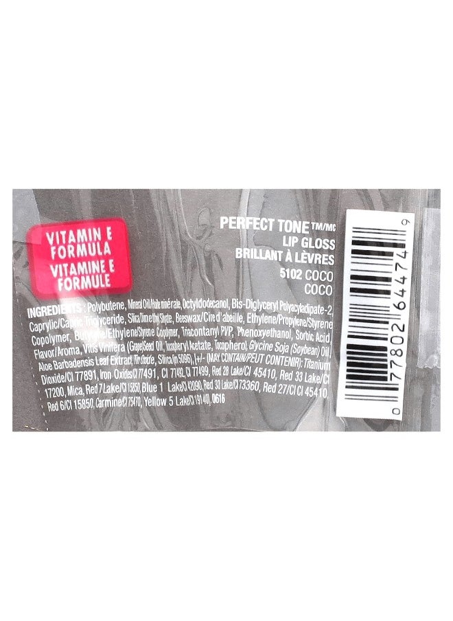 Black Radiance Black Radiance, Perfect Tone, Lip Gloss, 5102 Coco, 0.4 fl oz (11.8 ml)  - Image 2