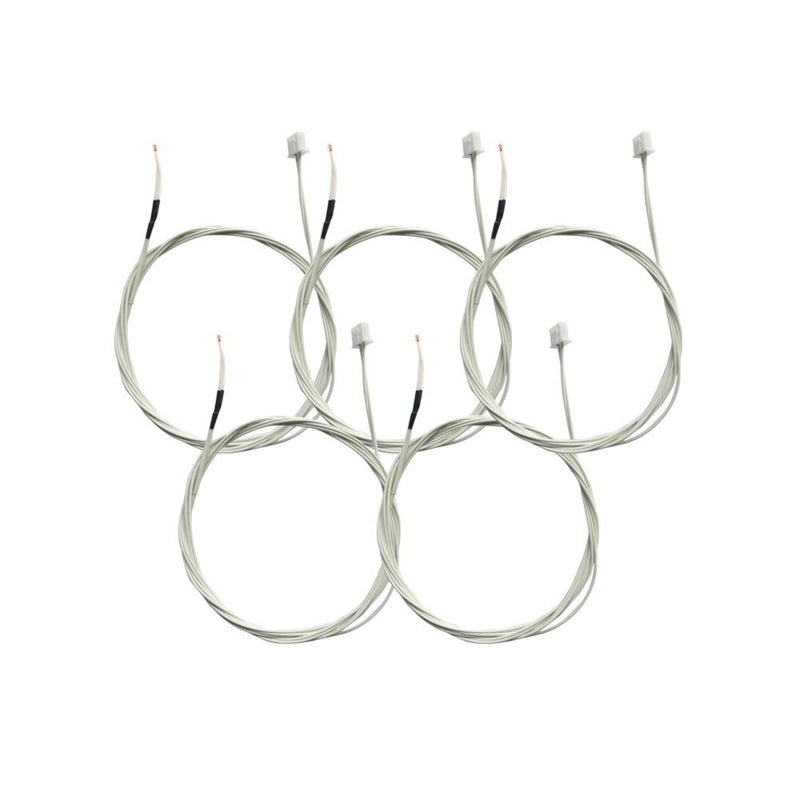 (Pack of 5) Ender 3 Thermistor NTC 3950 100k Thermistor Temp Sensor for Reprap Creality Ender 3, Ender 3 Pro, CR-10 10S 3D Printer 2Pin XH2.54 - Image 1