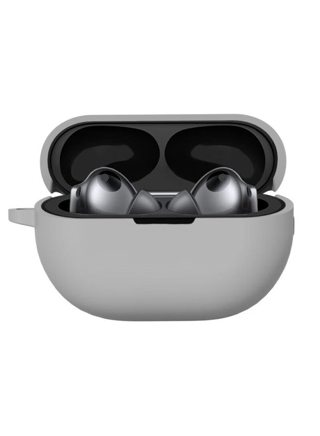 Australian Wave Auland Silicone Protective Case For Huawei Freebuds Pro 4, Full Coverage Shockproof Silicone Case For Huawei Pro 4/4th Generation Wireless Bluetooth Earbuds, Business Grey - Image 1
