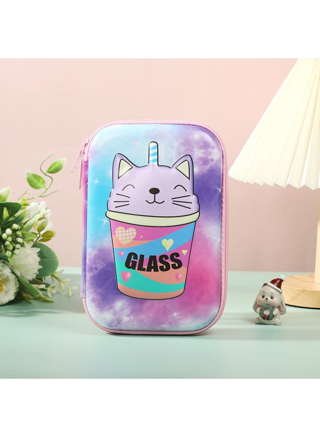 Pen Box Pupils Cute Large Capacity Stationery Box Children Cartoon Eva Three-dimensional Pencil Bag Boys Girls Pencil Box - Image 1