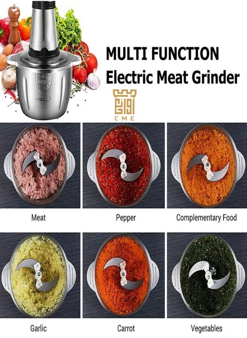 CME Electric Meat and Vegetables Grinder 2L 250W  - Image 4