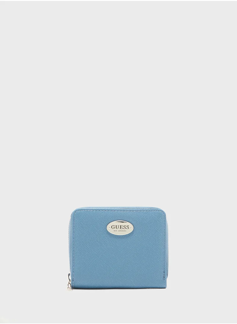 GUESS Eastover Small Zip Around Wallet