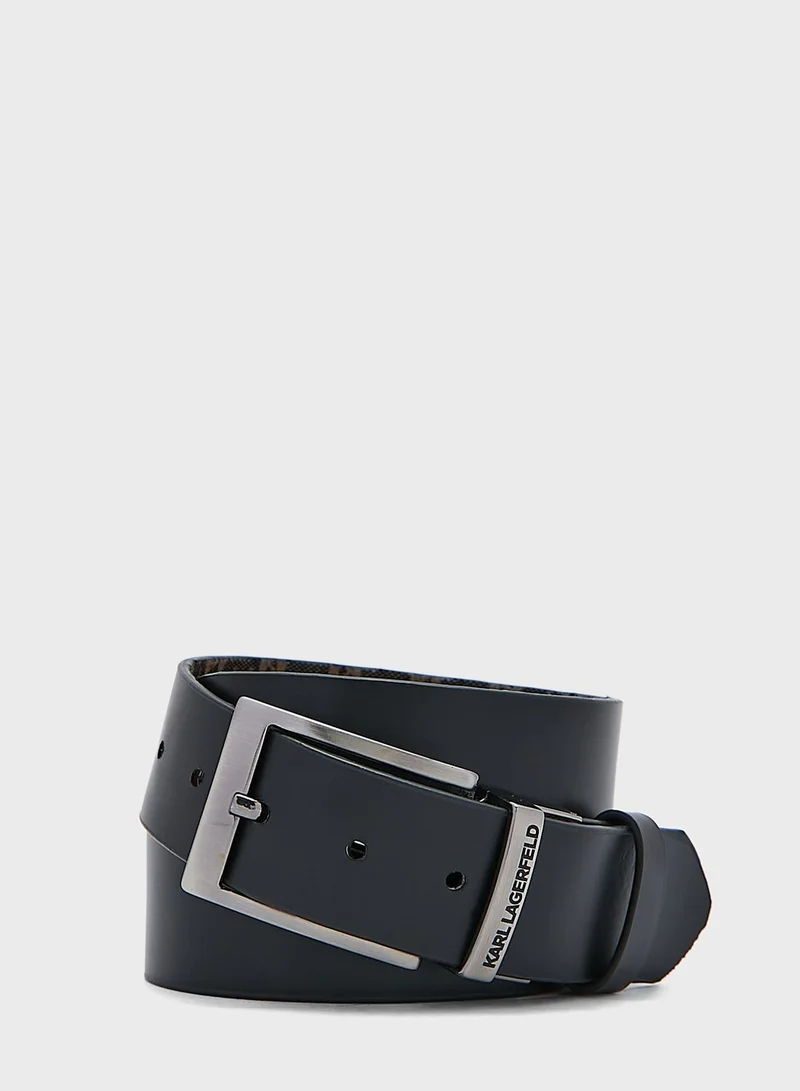 Karl Lagerfeld Allocated Hole Belt