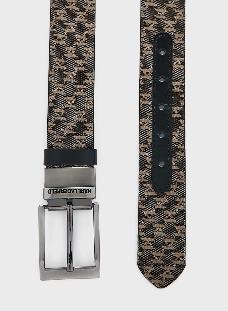 Karl Lagerfeld Allocated Hole Belt