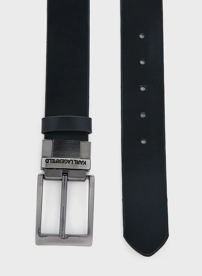 Karl Lagerfeld Allocated Hole Belt