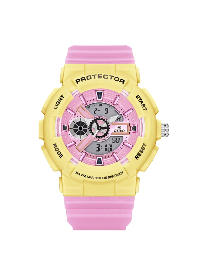 ASTRO ASTRO Kids Analog-Digital Pink Dial Watch - A23818-PPPY