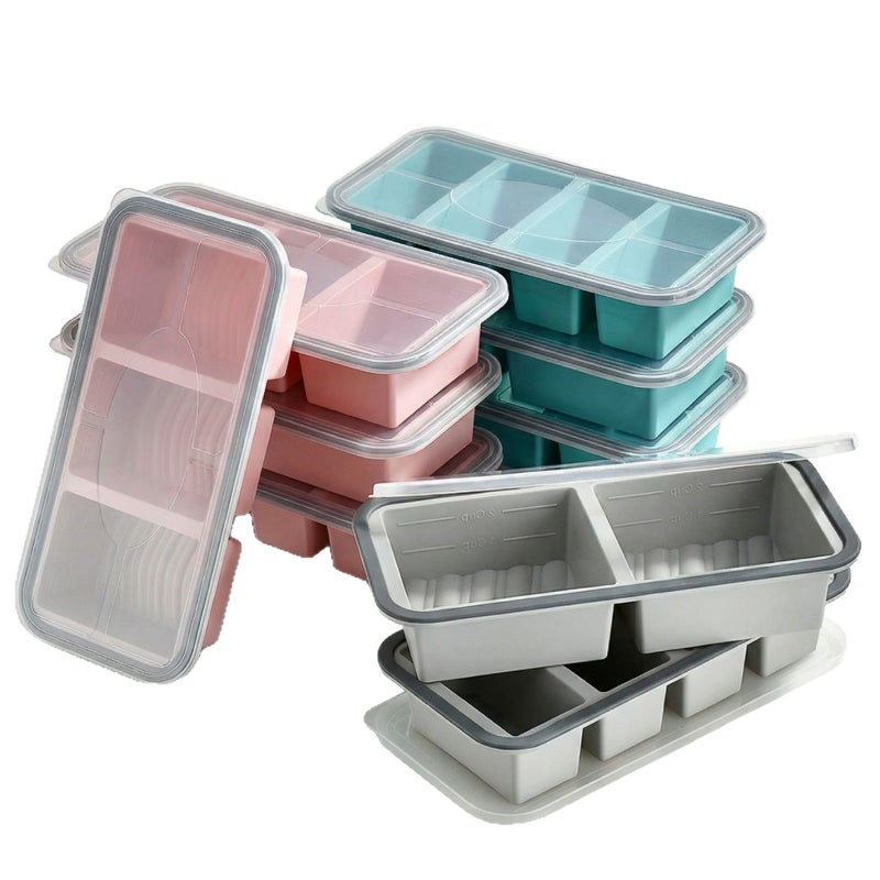 TaIYanG Food-Grade Silicone Freshness Box, Freezer-Friendly Storage Container with Lid - Image 5