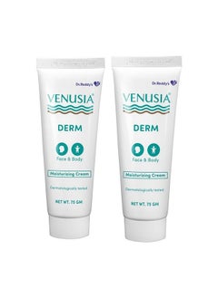 VENUSIA Derm Moisturizing Cream 75Gm (Pack Of 2)  - Image 1