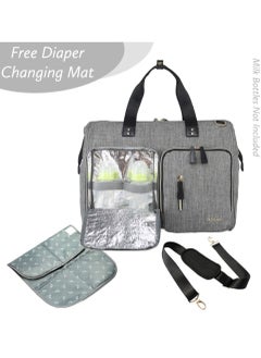 Gabrielle Mom Dad Xl Travel Diaper Bag With Diaper Changing Mat - Grey - pzsku/Z5E2E409A38E48C438B4CZ/45/_/1668431698/39d8e1db-3b5a-4f0f-9862-e8f709de6f3a