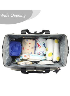 Gabrielle Mom Dad Xl Travel Diaper Bag With Diaper Changing Mat - Grey - pzsku/Z5E2E409A38E48C438B4CZ/45/_/1723200831/b7329ca5-bda0-4949-81b6-a9c4f5eb7db7