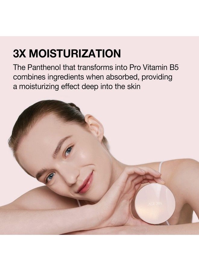 AGE 20’s Signature Essence Sunscreen BB & CC Cream SPF 50+ Moisture Foundation Cushion Pact + Refill 21 Light Beige (049oz x 2ea)