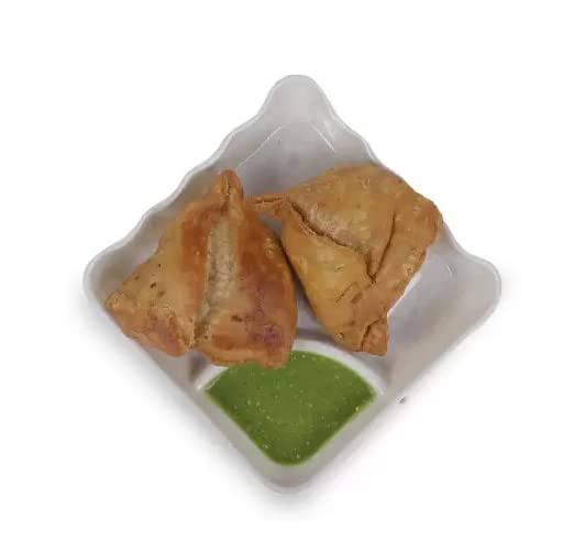 MiRiM Melamine Unbreakable Snacks Plates for Multipurpose Uses (Set of 6) (Marble) - Image 4