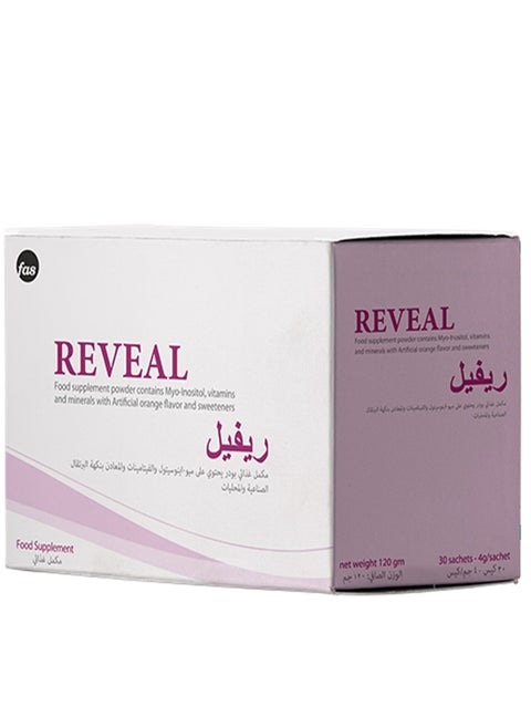 Reveal Myo-Inositol Food Supplement - 30 Sachets