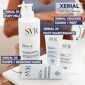 SVR كريم SVR XERIAL 30 لليدين الجافة والمتشققة 30% يوريا لعلاج الكعوب المتشققة والجلد الجاف بشدة المعرض للثآليل والتصلبات يقضي على الخلايا الميتة والخشونة ترطيب لمدة 24 ساعة حمض الساليسيليك والجلسرين 50 مل - Image 5