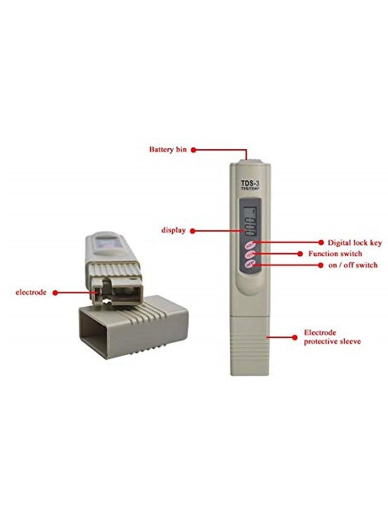 Generic - Portable Digital TDS Meter Water Quality Tester Pen - Image 1