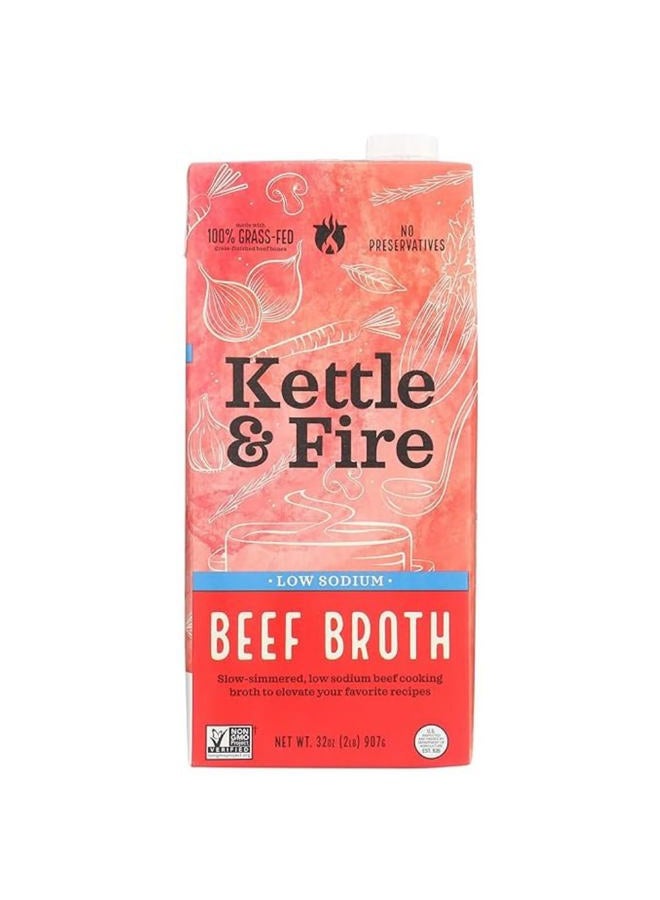 Kettle & Fire Kettle And Fire Broth Beef Cookng Ls 32 OZ - Image 1