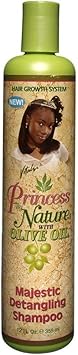 Princess By Nature Olive Oil Detangiling Shampoo 355 ml
