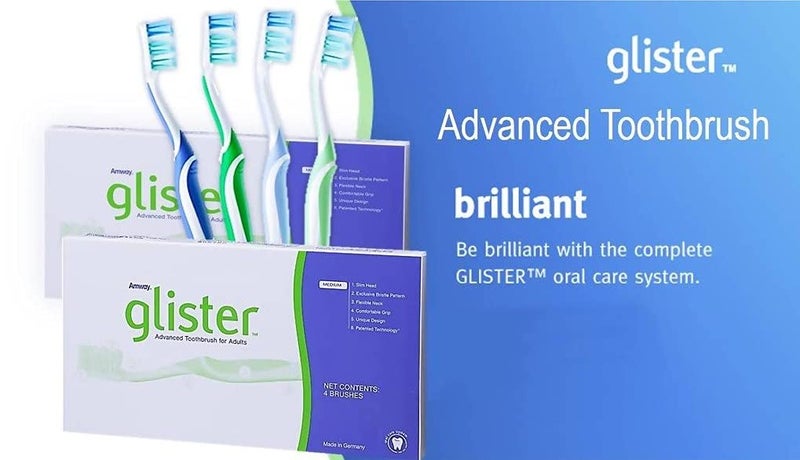 Glister Advanced Toothbrush (4 Brushes) - Image 1