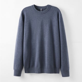 Sheep Wool Crewneck Sweater Mens Self-heating Lyocell Knitted Base Pullover Sweater Spring and Autumn Flower sapphire blue - pzsku/Z5E2E93BFC5B53404D2F3Z/45/1746229618/f1b9e543-da0f-4483-8e21-d6d30da3c5c6