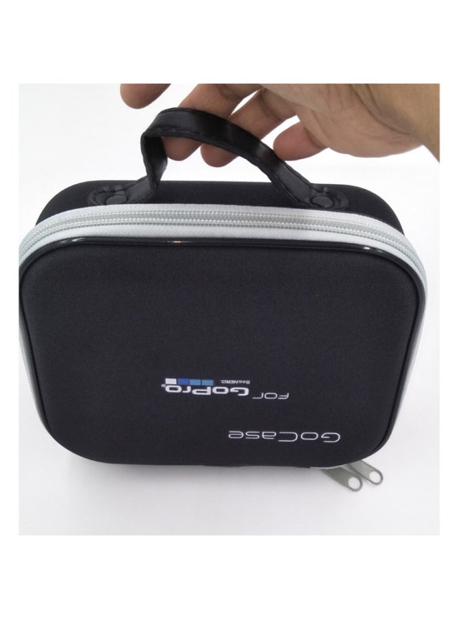 Generic Gopro Storage Bag Medium Camera Gopro Accessories Storage Bag EVA Silk Screen Logo Gopro Supply-Color:Black  - Image 2
