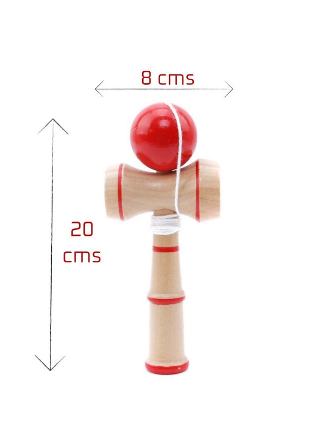 UPBEAT Pro Kendama Japenese Wooden Skill Game I Handcrafted Wood Ball & Cup Toy I Perfect Hand-Eye Coordination Game for Kids & Adults I Fun & Interactive Balance Game - Image 2