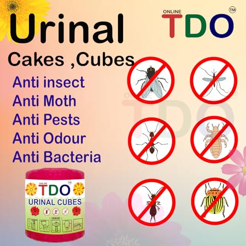 TDO Urinal Cube for Toilet Urinal cakes for toilet and Bathroom Urinal & Sanitary cubes Air Freshener for Toilet,Bathroom,Napthalene balls Washbasins & Sink Pack of 3 Set Each set 2 Pcs (210 Gram) - Image 5