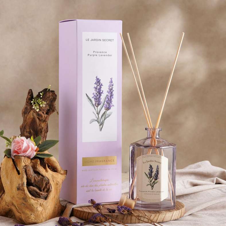 Le Jardin Secret Provence Lavender Reed Diffuser 950ml - Purple