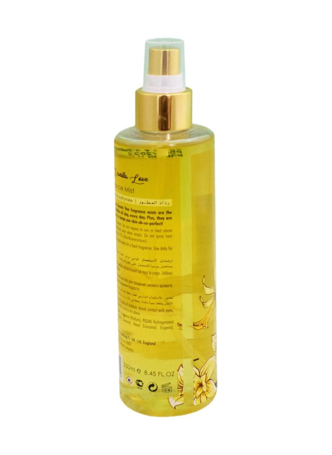 COSMO Body Mist - Sweet Vanilla Love 250ml  - Image 3