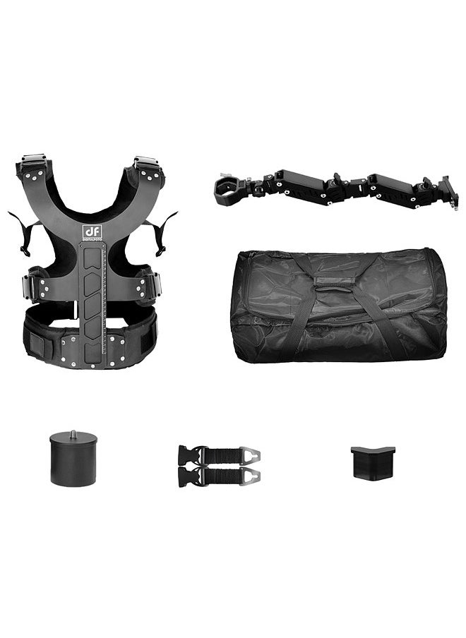 DF DIGITALFOTO - THANOS-SE Compact Tiltable Universal Gimbal Supporting Vest System 2-8kg Load Capacity Compatible with DJI RS2/RS3/Zhiyun Crane 3S/ Weebill S Gimbal Stabiliers - Image 1