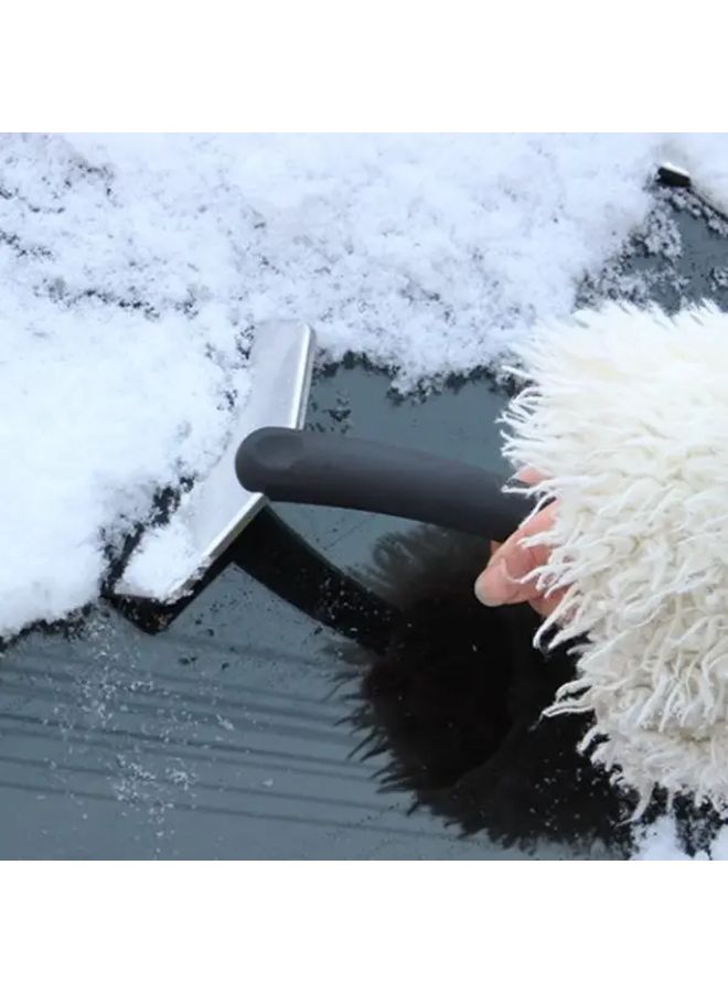 5 Pcs Short Handle Stainless Steel Car Snow Shovel And Ice Scraper Set - Image 3