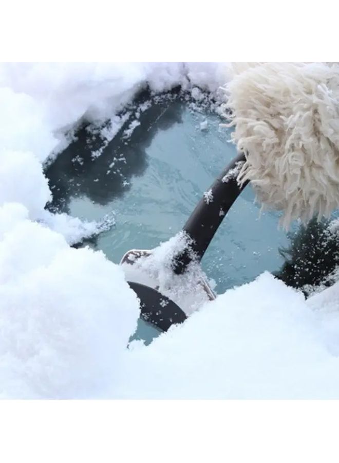 5 Pcs Short Handle Stainless Steel Car Snow Shovel And Ice Scraper Set - Image 4