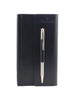 pierre cardin Gift Set Box Pack Comfortable Ball Pen And Brown Diary Smudge Smooth Refillable Pen Ideal For Gifting Pack Of 1  - Image 4