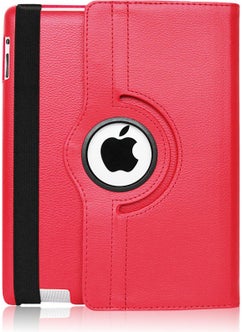 FUJIMAX Apple iPad 4 Case 4th Generation Rotating Leather Case with Horizontal and Vertical Stand (Model A1458,A1459,A1460)