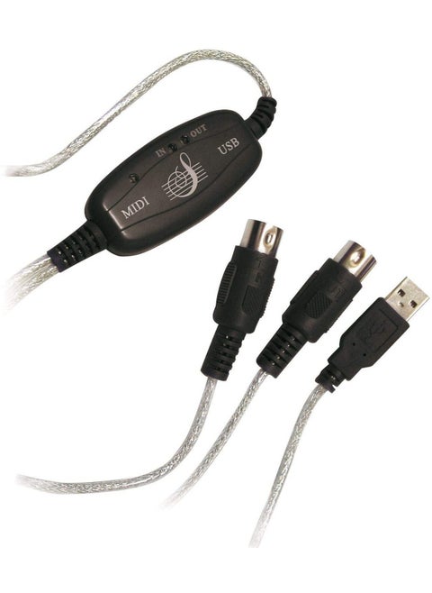 USB To Midi Interface Piano Music Keyboard Cable Adapter Converter For PC