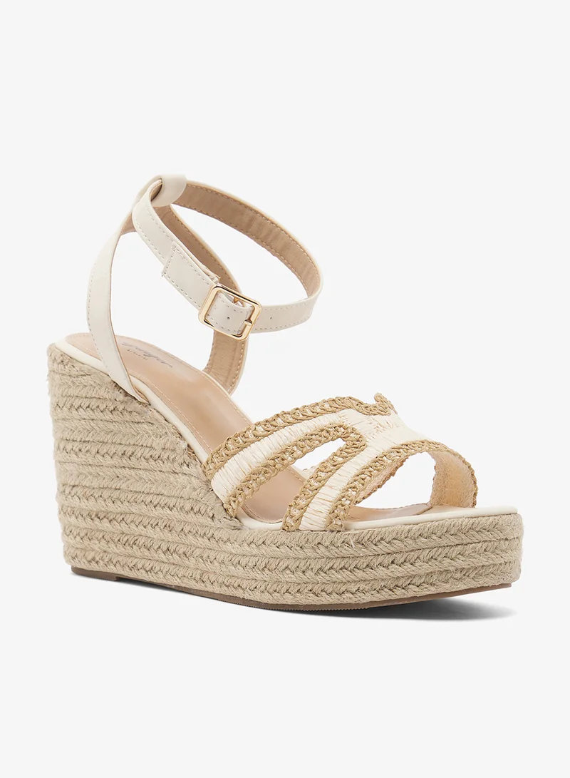 Ginger Ankle Strap Wedge Sandals