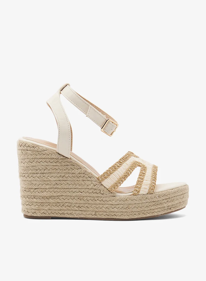 Ginger Ankle Strap Wedge Sandals
