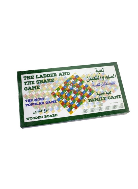 Snakes and ladders board game