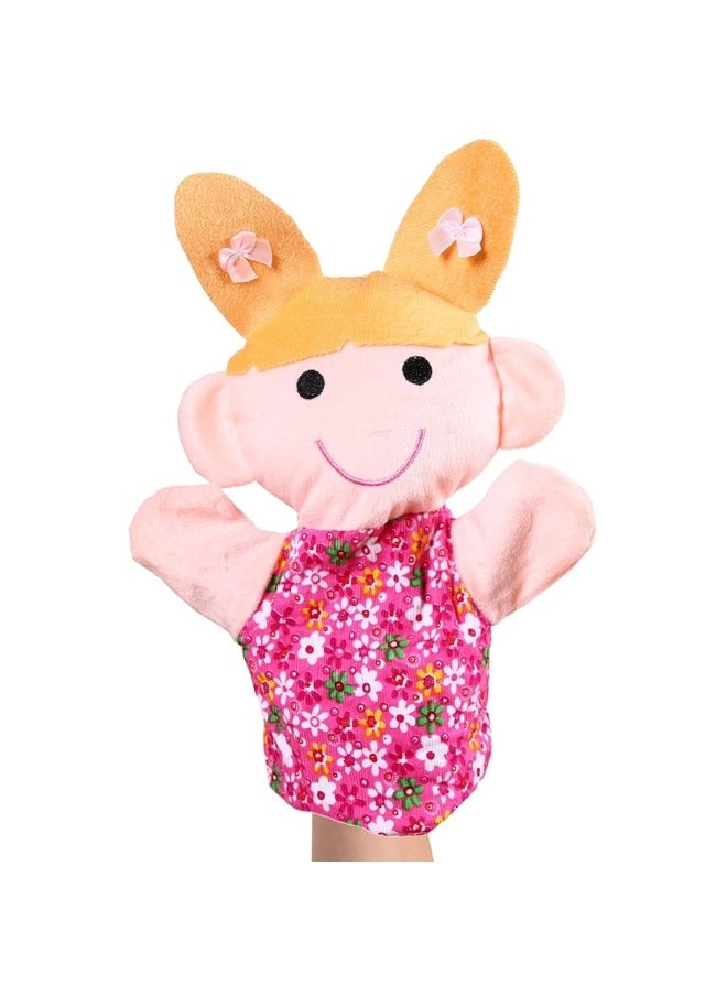 BETTERLINE Hand Puppet Set - 6 Family Members - Premium Quality, 9â€ Inch Soft Plush Hand Puppets for Kids for Storytelling, Teaching, Preschool, Role-Play | Mother, Father, Son, Daughter and Grandparents  - Image 2
