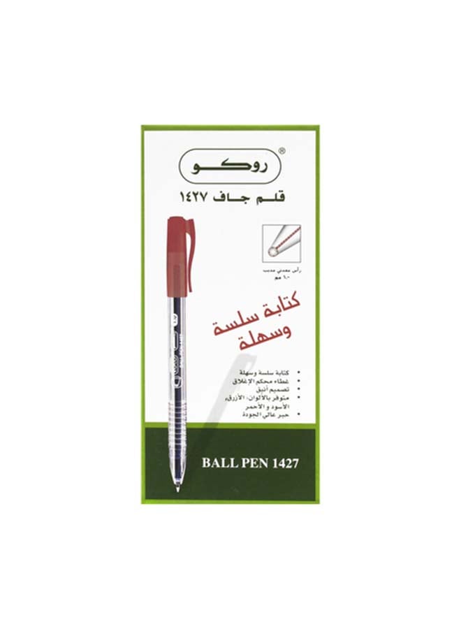 ROCO Roco 1427 Rollerball Pen red 10 pcs 1mm 