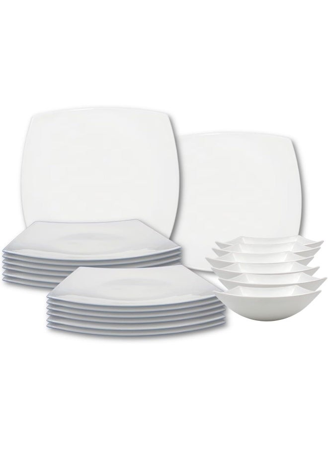 Melrich Melrich 12 Pcs Opal ware Dinner set  - Image 1