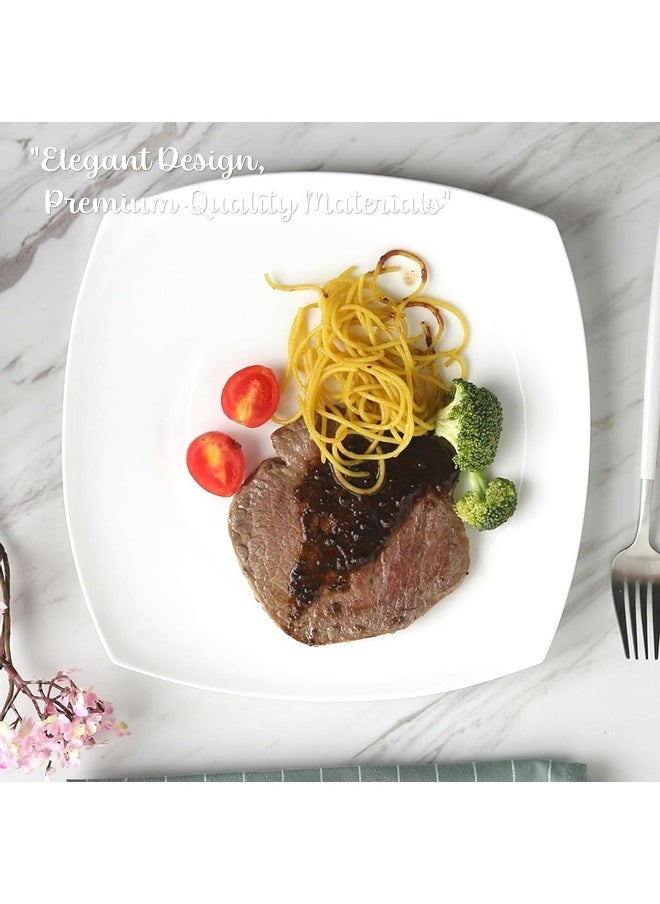Melrich Melrich 12 Pcs Opal ware Dinner set  - Image 4