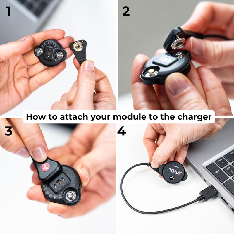 MYZONE MZ-Switch Replacement Charging Cable â€“ Reliable Power Replacement for The MZ-Switch Fitness Tracker ( Packaging May Vary ) - Image 3